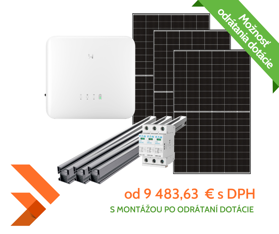 Fotovoltaikus panelkészlet 08 – 24 db, 10,44 kW (HYBRID) (Kópia)